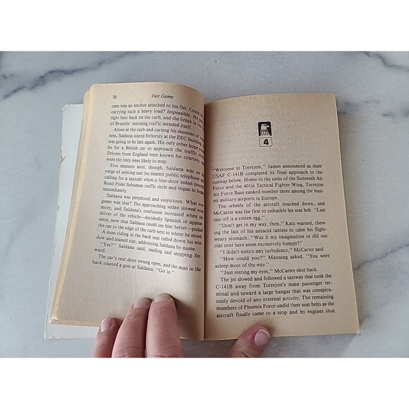 Phoenix Force Fair Game By Gar Wilson Paperback - Picture 5 of 10